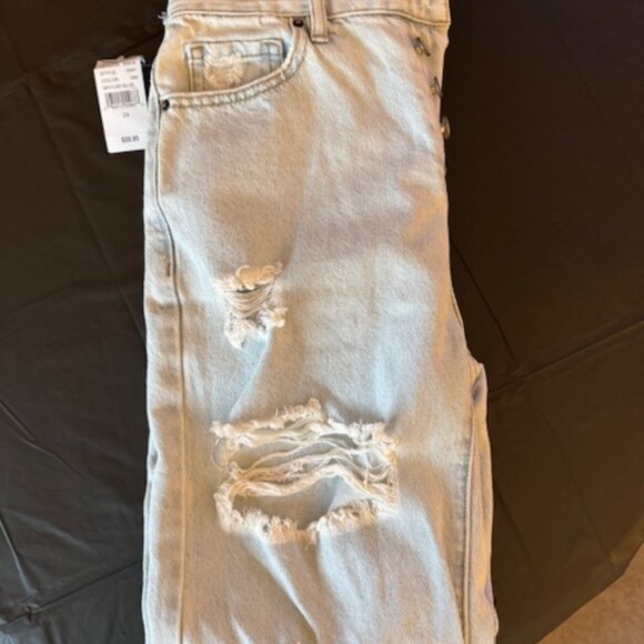 NWT PacSun High Rise Straight 90s Jeans, Size 24 - Picture 6 of 6
